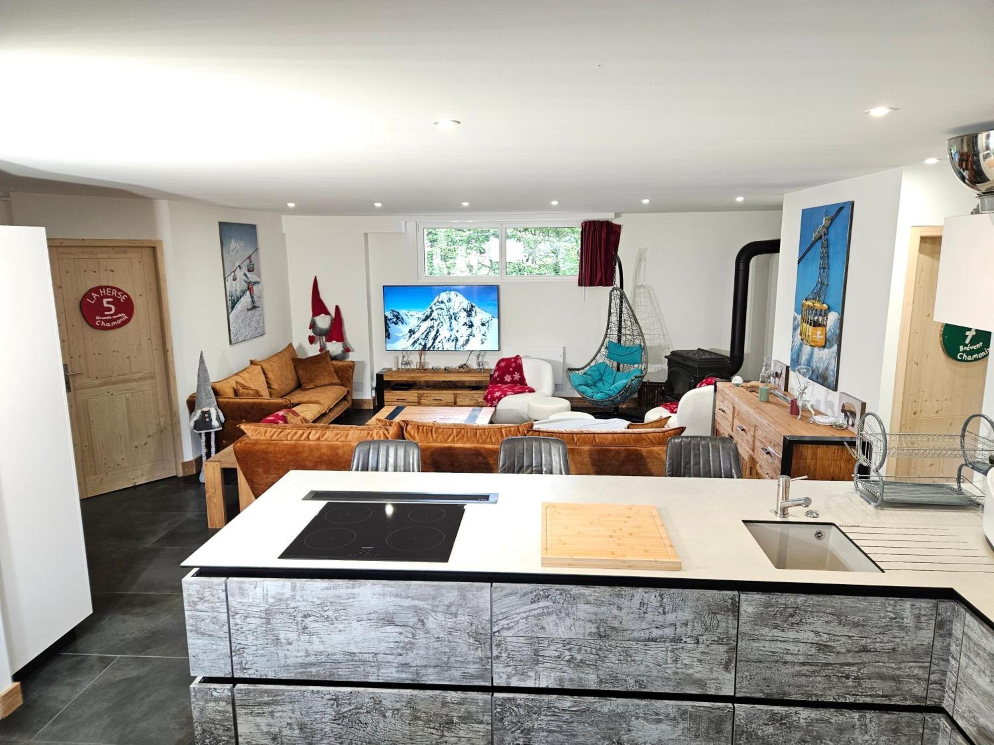 Les Fees Mer : Appart 150 M² Hypercentre Calme 10P Chamonix Exterior foto